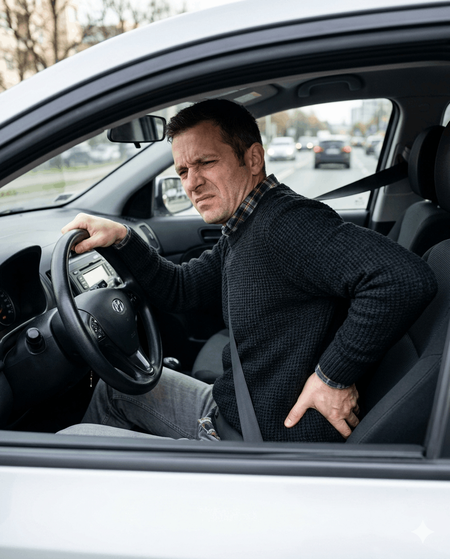 Sciatica Pain While Driving? Common Causes Markham Chiropractors Often See
